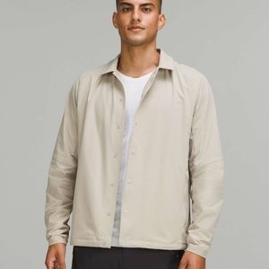 LULULEMON Outdoor Tough Training Jacket - L - Raw Linen